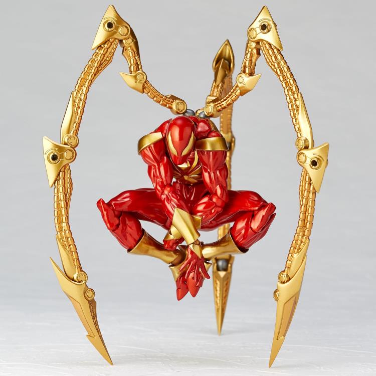 Marvel Amazing Yamaguchi Revoltech No.023 Iron Spider Action Figure (Reissue) Gallery Image 4