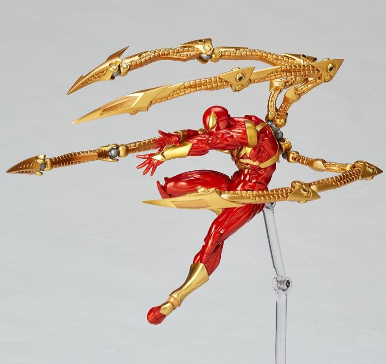 Amazing Yamaguchi Revoltech Iron Spider Action Figure