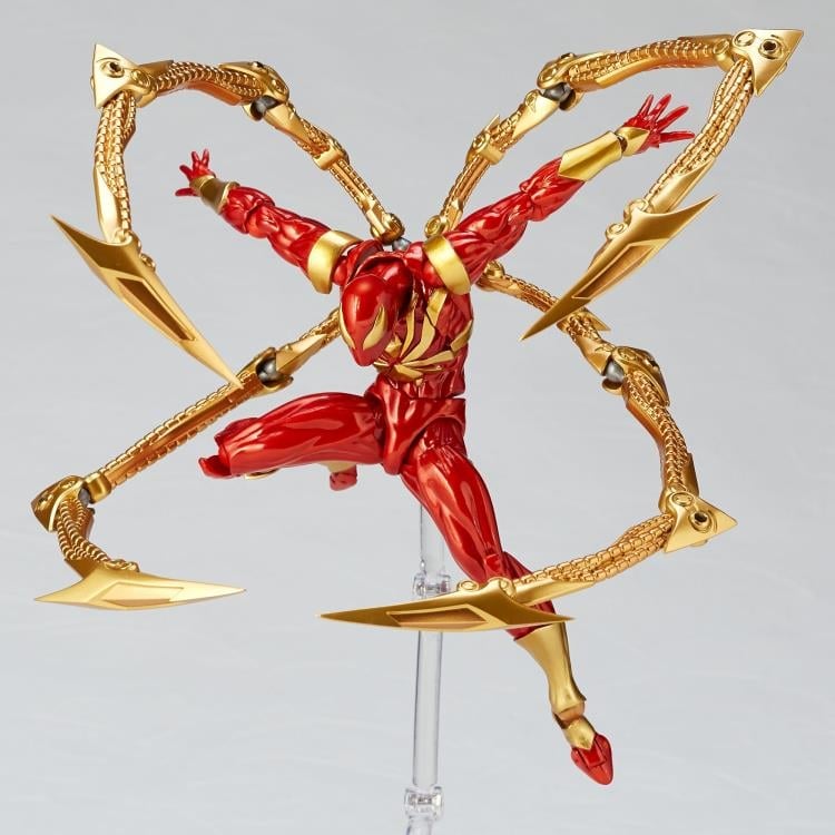 Amazing Yamaguchi Revoltech Iron Spider Action Figure