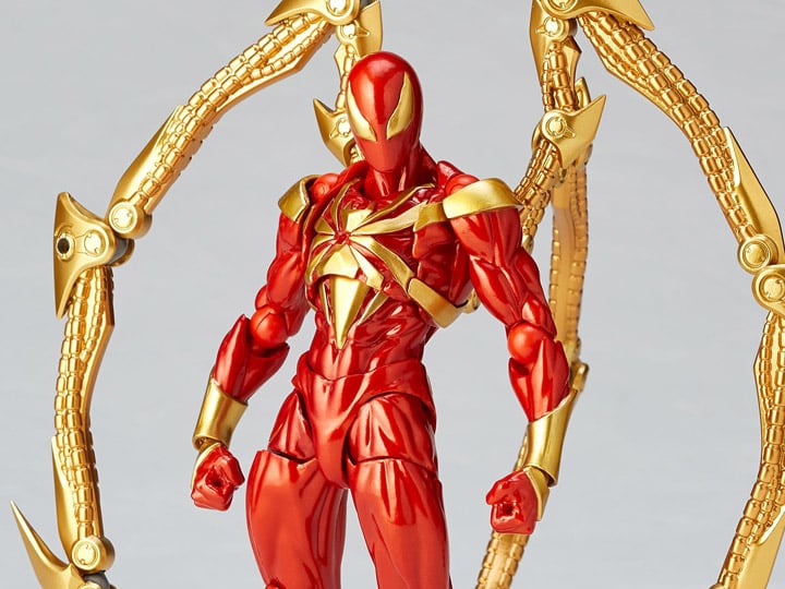 Amazing Yamaguchi Revoltech Iron Spider Action Figure