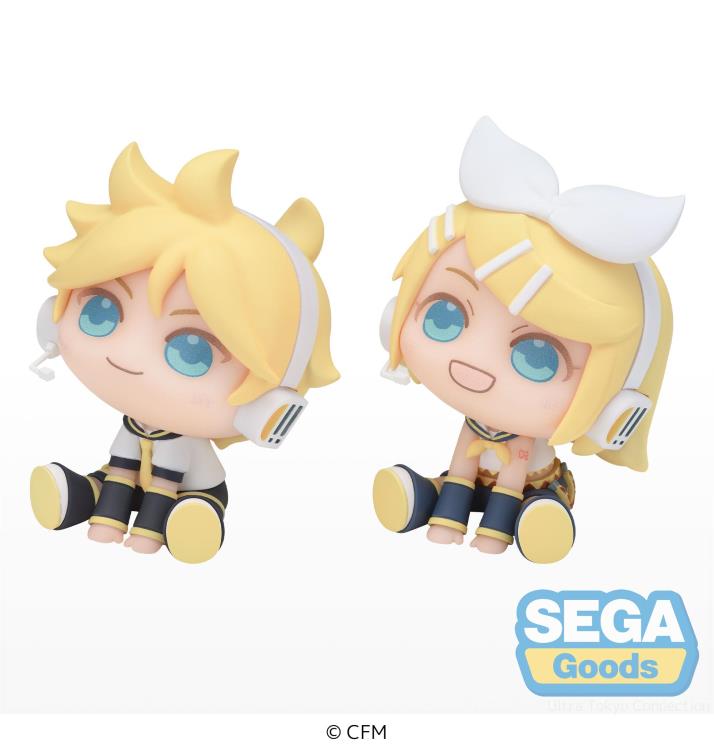 Vocaloid QyuruMe Kagamine Rin & Kagamine Len Set of 2 Mini Figures Gallery Image 5