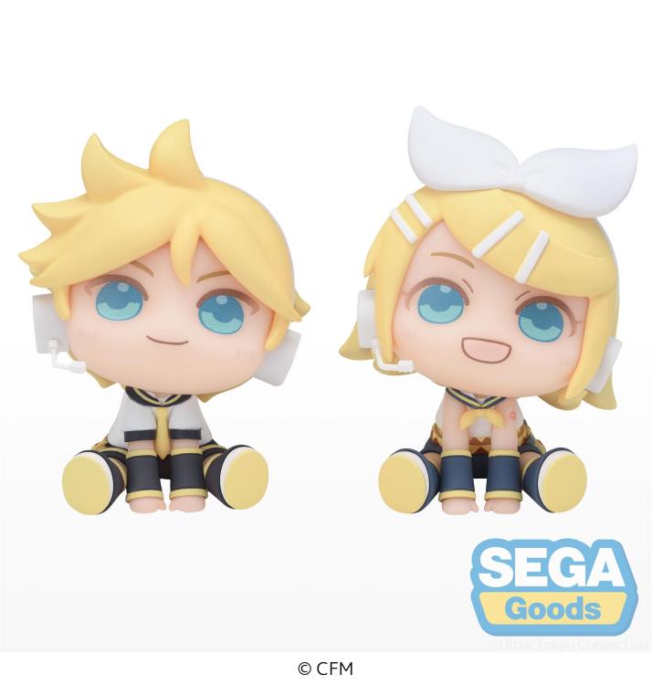 Vocaloid QyuruMe Kagamine Rin & Kagamine Len Set of 2 Mini Figures Gallery Image 4