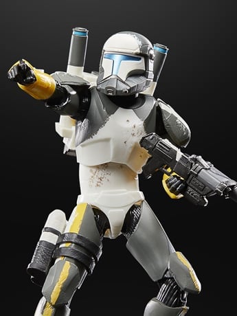 Star Wars: The Black Series Gaming Greats RC-1262 (Scorch) (Republic Commando) Action Figure Gallery Image 2