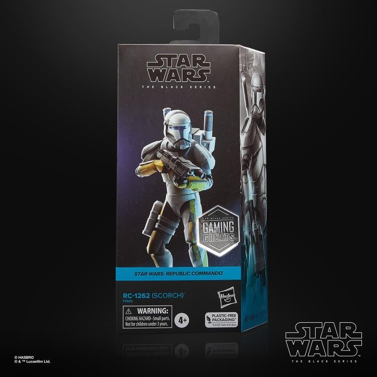 Star Wars: The Black Series Gaming Greats RC-1262 (Scorch) (Republic Commando) Action Figure Gallery Image 8