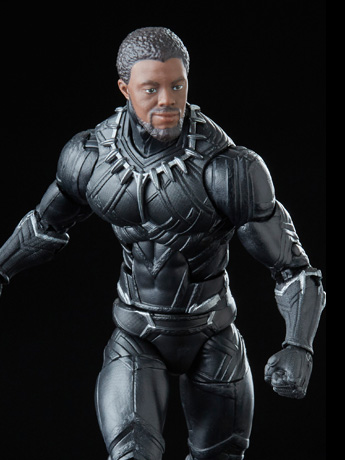Black Panther Marvel Legends Legacy Collection Black Panther (Black Suit Ver.) Exclusive Action Figure Gallery Image 2