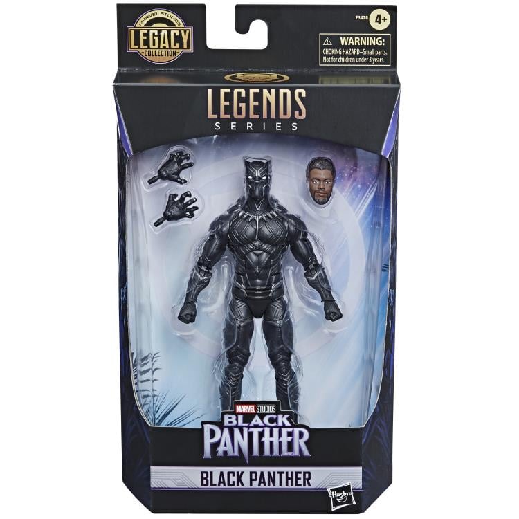 Black Panther Marvel Legends Legacy Collection Black Panther (Black Suit Ver.) Exclusive Action Figure Gallery Image 10