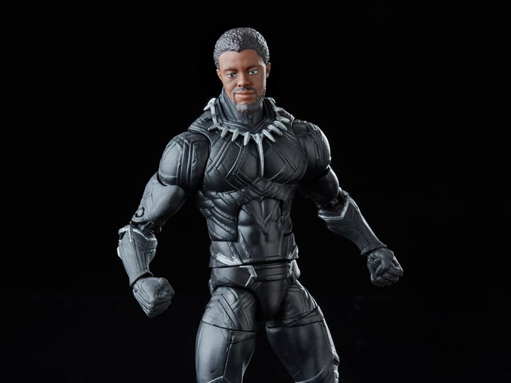 Black Panther Marvel Legends Legacy Collection Black Panther (Black Suit Ver.) Exclusive Action Figure Gallery Image 1