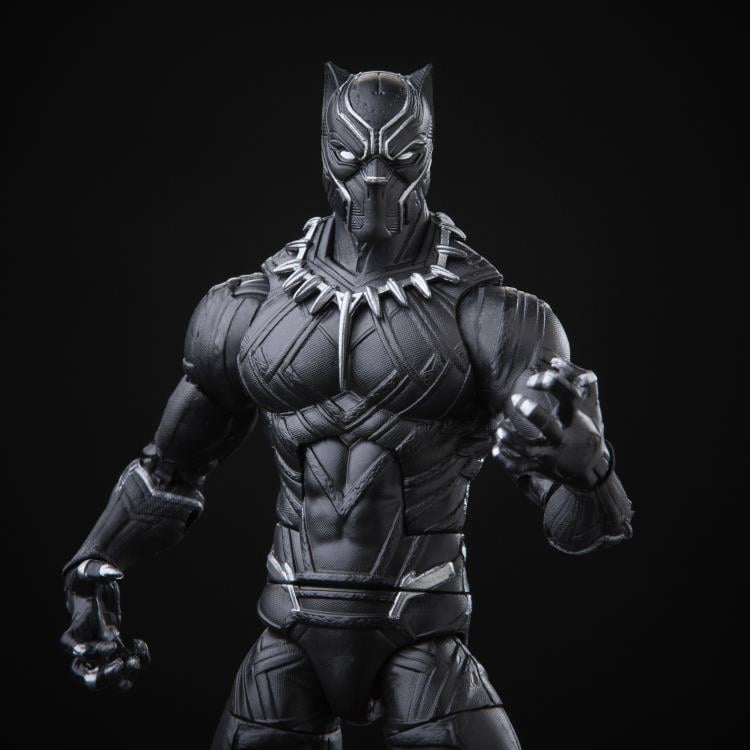 Black Panther Marvel Legends Legacy Collection Black Panther (Black Suit Ver.) Exclusive Action Figure Gallery Image 7