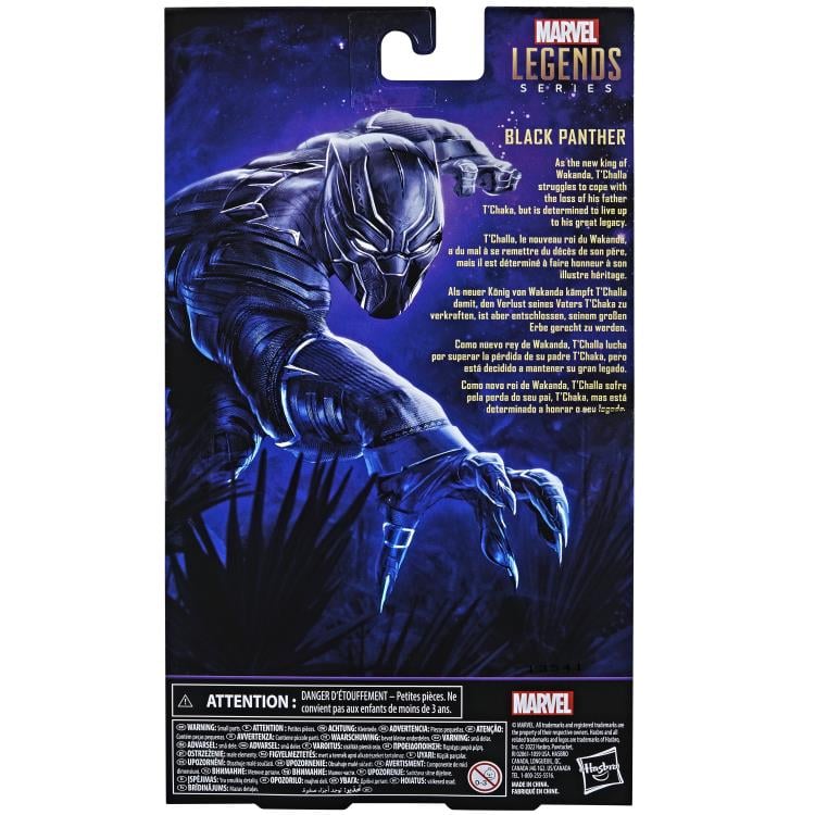 Black Panther Marvel Legends Legacy Collection Black Panther (Black Suit Ver.) Exclusive Action Figure Gallery Image 11