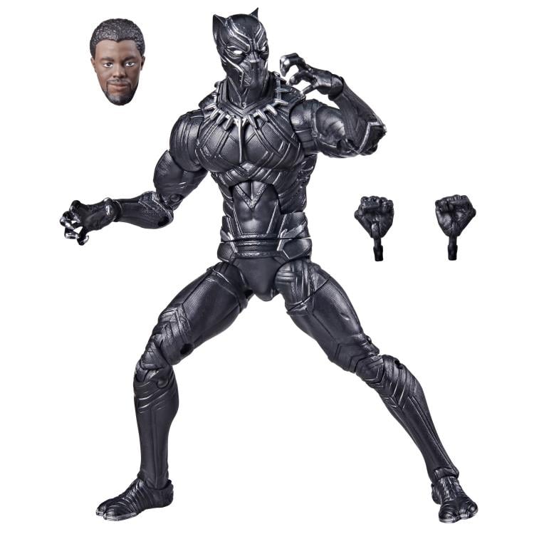 Black Panther Marvel Legends Legacy Collection Black Panther (Black Suit Ver.) Exclusive Action Figure Gallery Image 8