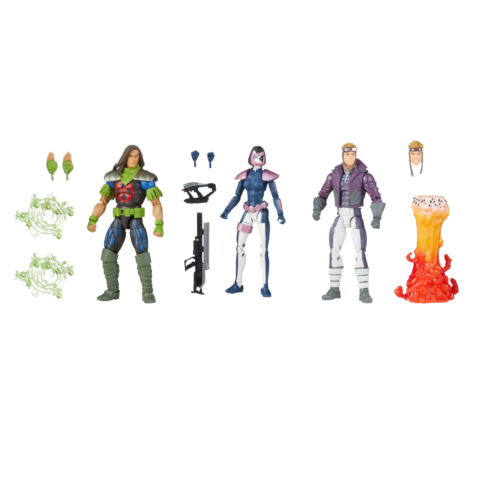X-Force Marvel Legends Marvel's Domino, Rictor and Marvel's Cannonball Action Figure Multipack Gallery Image 17