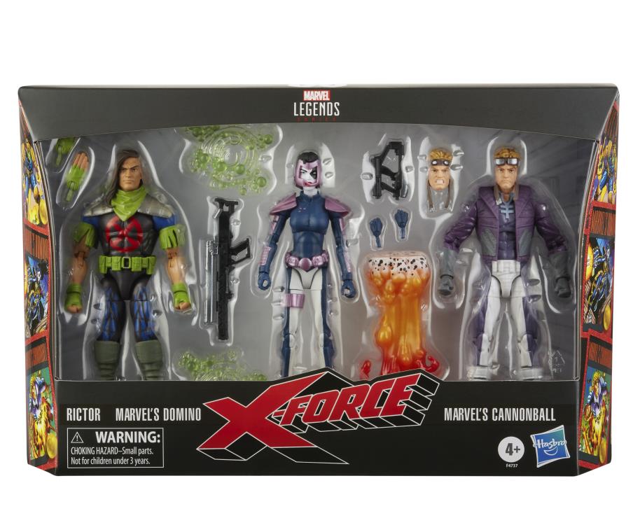 X-Force Marvel Legends Marvel's Domino, Rictor and Marvel's