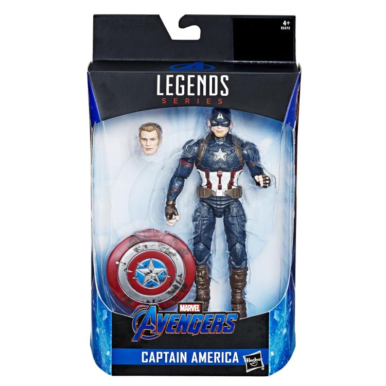 Avengers: Endgame Marvel Legends Captain America with Mjolnir Exclusive Action Figure Gallery Image 8