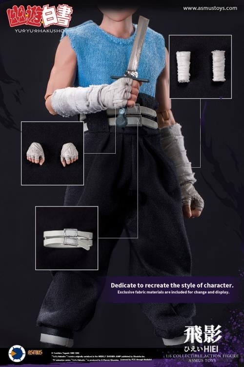 Yu Yu Hakusho Hiei (Luxury Edition) 1/6 Scale Figure Gallery Image 22
