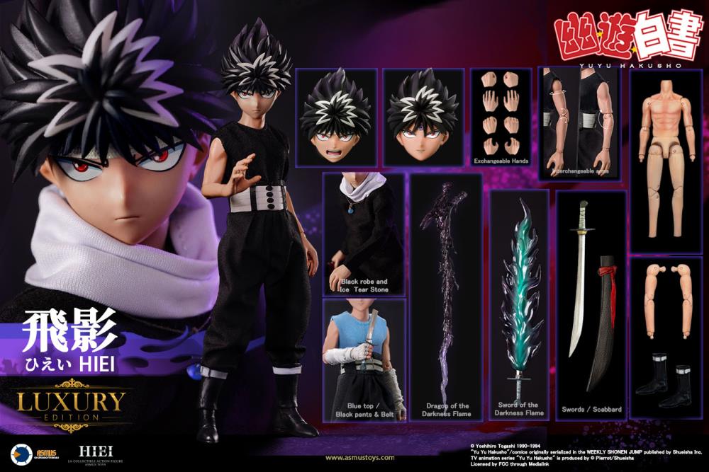 Yu Yu Hakusho Hiei (Luxury Edition) 1/6 Scale Figure Gallery Image 24