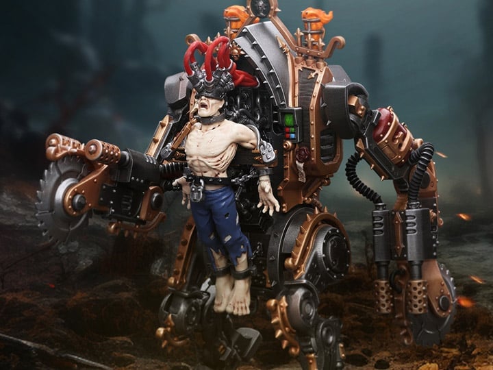 Warhammer 40k Adepta Sororitas Penitent Engine 1/18 Scale Action Figure Gallery Image 1
