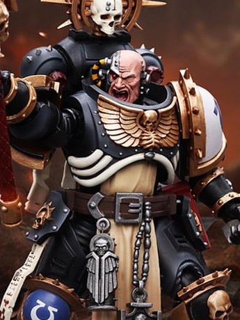 Warhammer 40k Ultramarines Chaplain (Indomitus) 1/18 Scale Action Figure Gallery Image 2