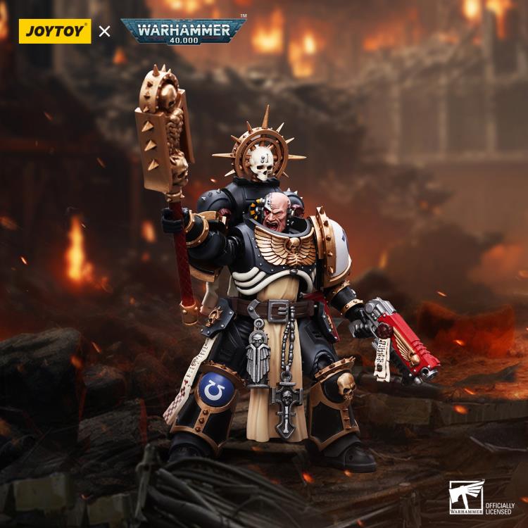 Warhammer 40k Ultramarines Chaplain (Indomitus) 1/18 Scale Action Figure Gallery Image 3