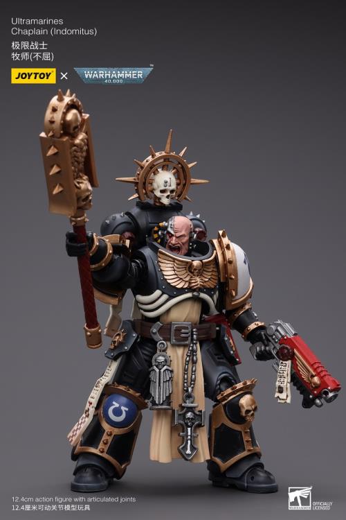 Warhammer 40k Ultramarines Chaplain (Indomitus) 1/18 Scale Action Figure Gallery Image 10