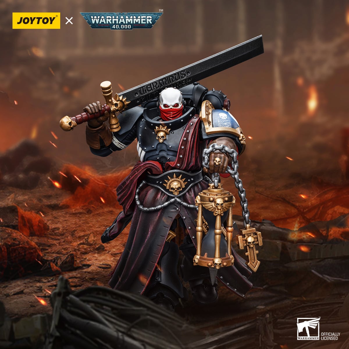 Warhammer 40k Ultramarines Judiciar 1/18 Scale Action Figure Gallery Image 3