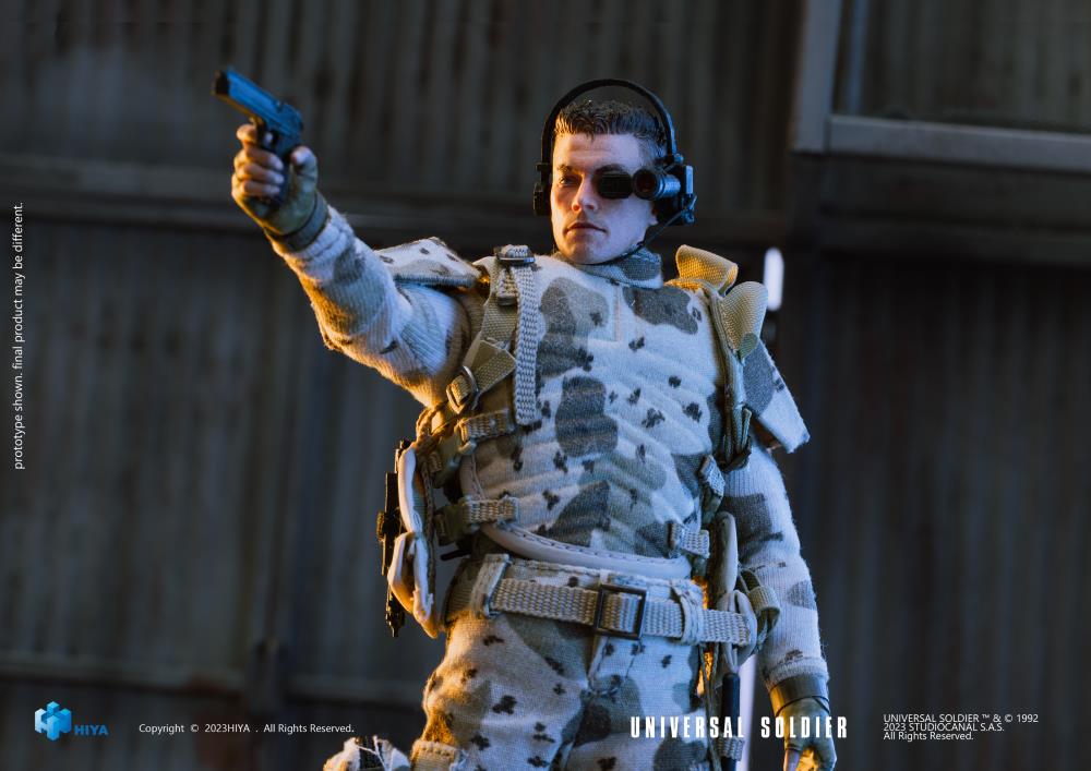 Universal Soldier Exquisite Super Series Luc Deveraux 1/12 Scale PX Previews Exclusive Action Figure Gallery Image 6