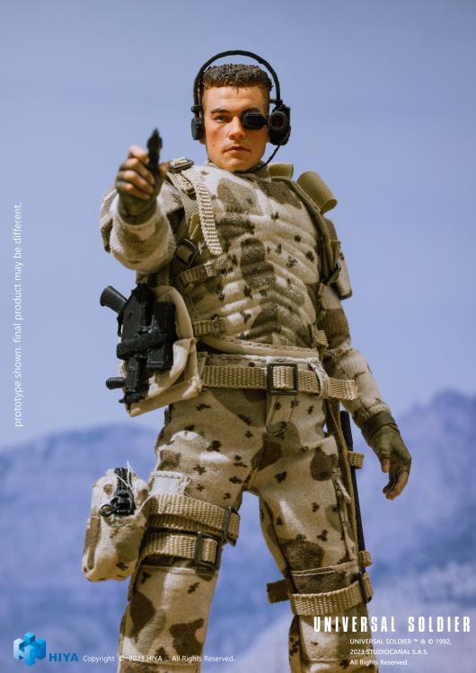 Universal Soldier Exquisite Super Series Luc Deveraux 1/12 Scale PX Previews Exclusive Action Figure Gallery Image 4