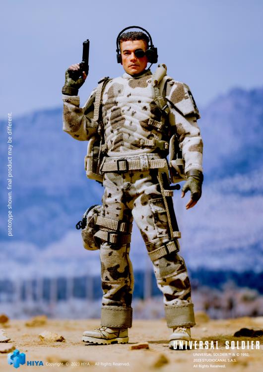 Universal Soldier Exquisite Super Series Luc Deveraux 1/12 Scale PX Previews Exclusive Action Figure Gallery Image 3