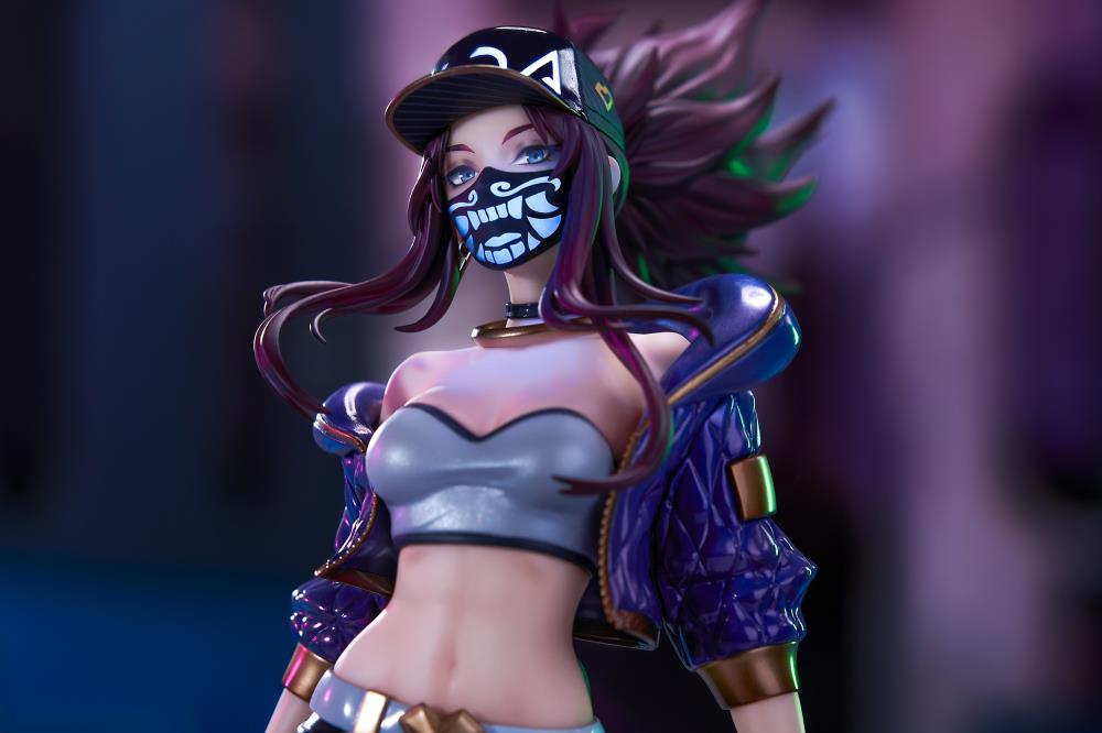 League of Legends K/DA Akali 1/7 Scale Figure (With Bonus)