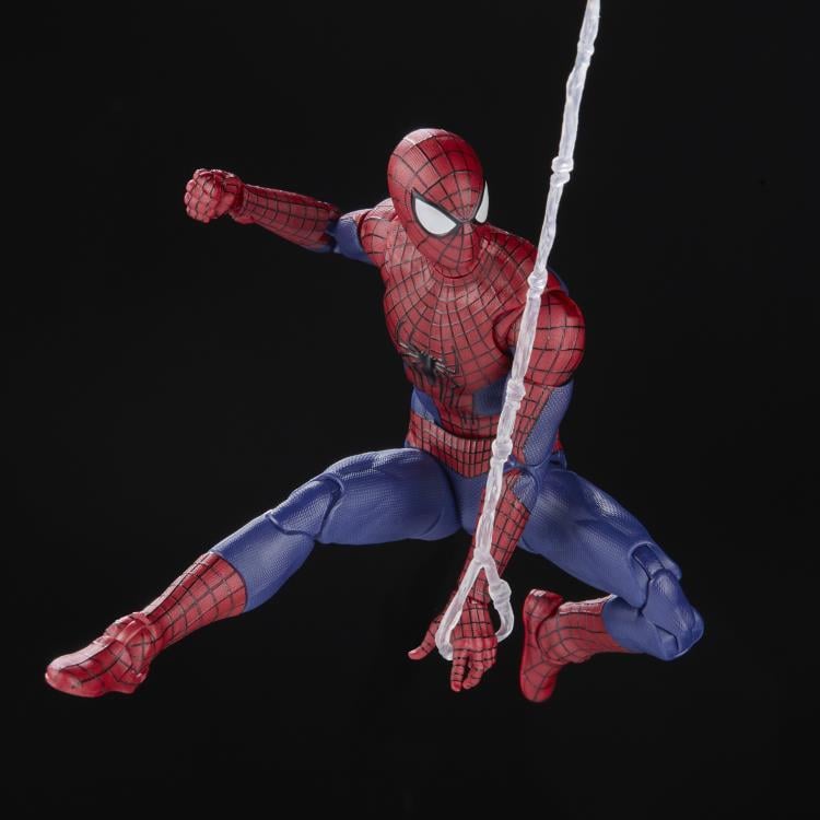Spider-Man: No Way Home Marvel Legends Spider-Man (Multiverse Edition) Exclusive Action Figure Three-Pack Gallery Image 14
