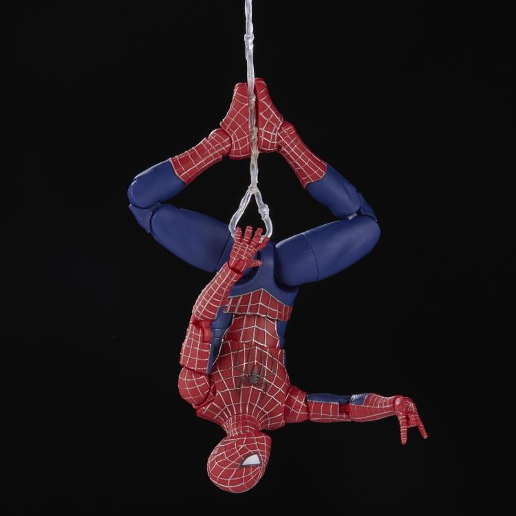 Spider-Man: No Way Home Marvel Legends Spider-Man (Multiverse Edition) Exclusive Action Figure Three-Pack Gallery Image 10