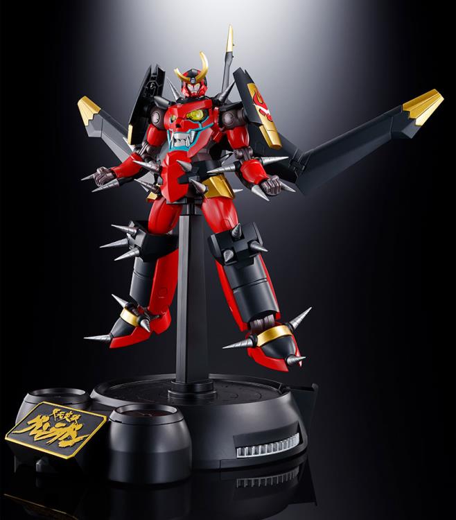 Tengen Toppa Gurren Lagann Soul of Chogokin GX-107 Gurren Lagann & Giga Drill Set Gallery Image 7