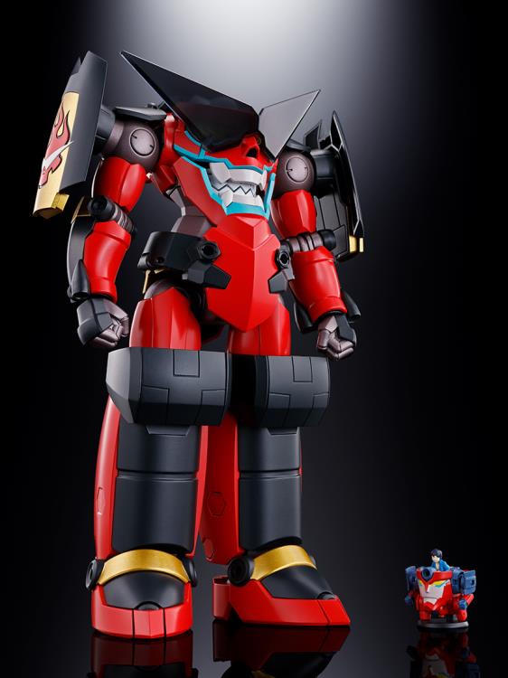 Tengen Toppa Gurren Lagann Soul of Chogokin GX-107 Gurren Lagann & Giga Drill Set Gallery Image 8