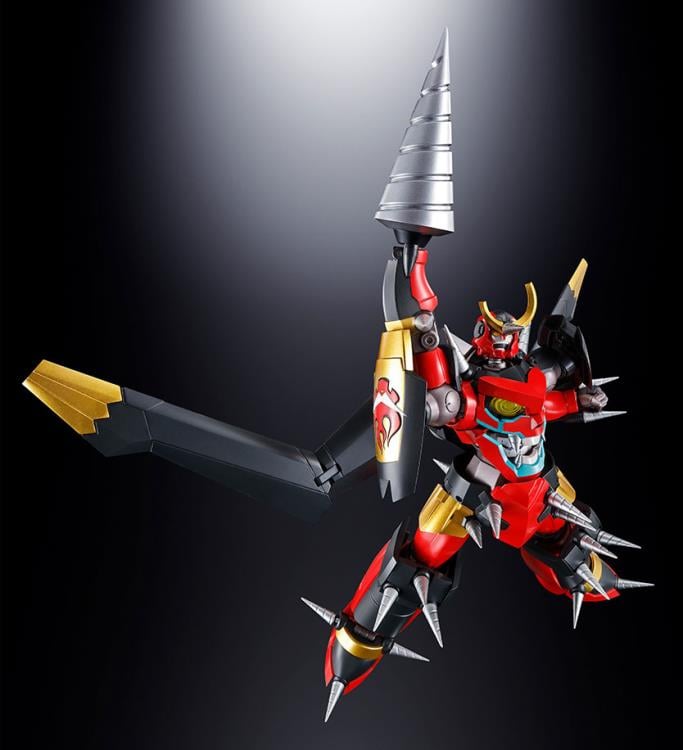 Tengen Toppa Gurren Lagann Soul of Chogokin GX-107 Gurren Lagann & Giga Drill Set Gallery Image 6