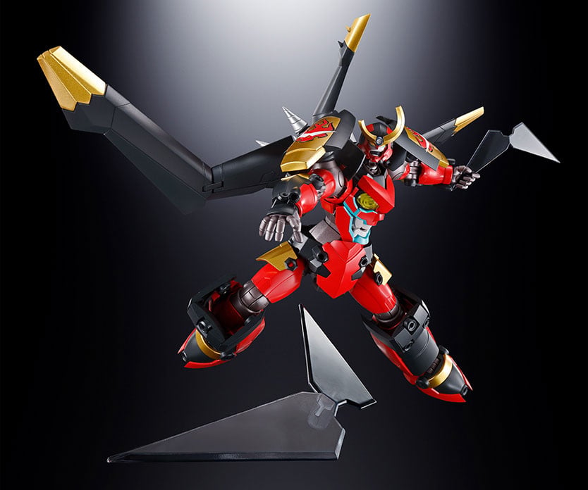 Tengen Toppa Gurren Lagann Soul of Chogokin GX-107 Gurren Lagann & Giga Drill Set Gallery Image 5