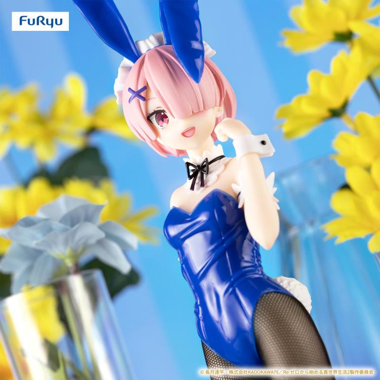 Re:Zero Starting Life in Another World BiCute Bunnies Ram (Blue