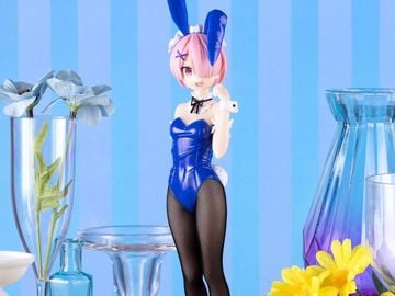 Re:Zero Starting Life in Another World BiCute Bunnies Ram (Blue