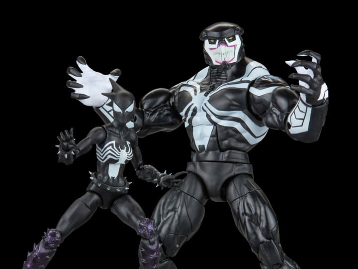 Marvel Legends Venom Space Knight and Marvel's Mania Exclusive Action Figure Two-Pack Gallery Image 1