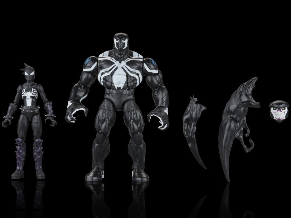Marvel Legends Venom Space Knight and Marvel's Mania Exclusive Action Figure Two-Pack Gallery Image 14