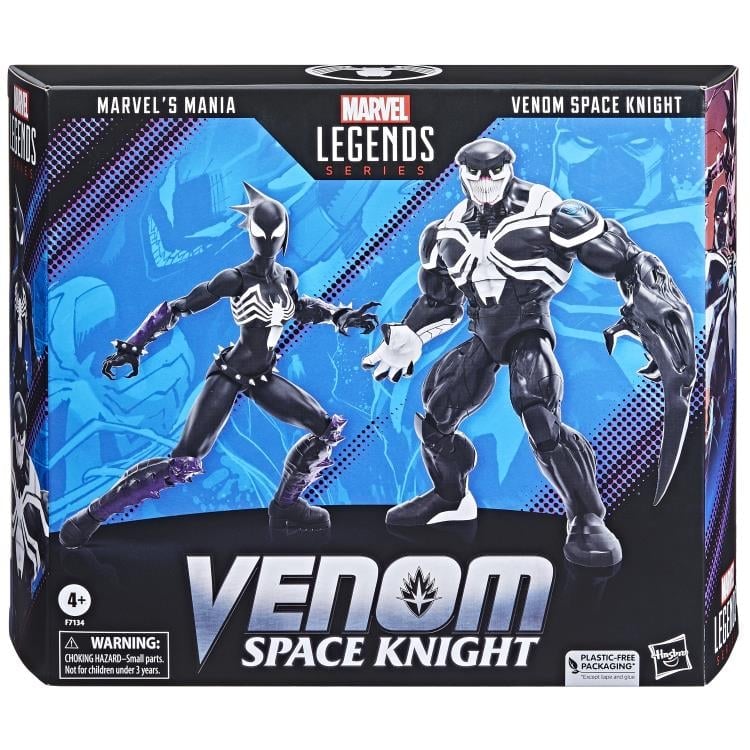 figma マーベルレジェンド s.hfiguartsフィギュア セット Marvel Legends Venom Space Knight and Marvel's Mania Exclusive