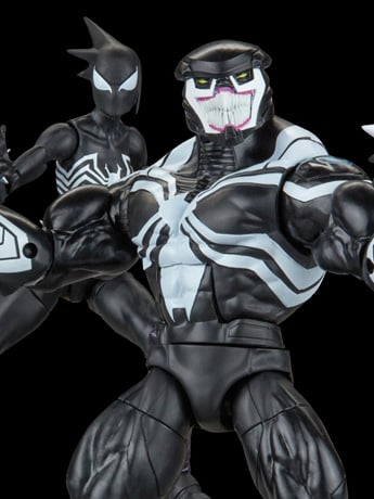 Marvel Legends Venom Space Knight and Marvel's Mania Exclusive Action Figure Two-Pack Gallery Image 2