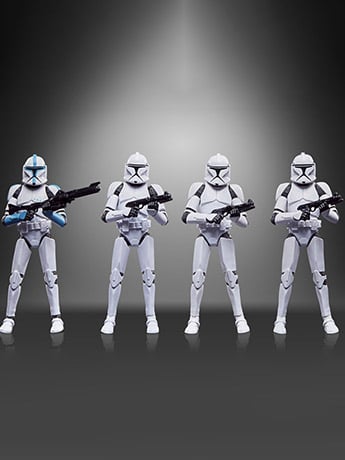 Star Wars: The Vintage Collection Phase 1 Clone Trooper Exclusive Set Gallery Image 2