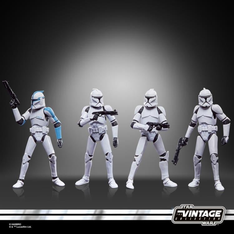 Star Wars: The Vintage Collection Phase 1 Clone Trooper Exclusive Set Gallery Image 4