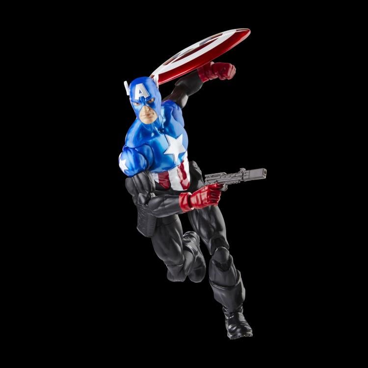 The Avengers Marvel Legends Captain America (Bucky Barnes) Exclusive Action Figure Gallery Image 5