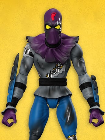 Teenage Mutant Ninja Turtles ULTIMATES! Foot Soldier (Battle Damaged) Action Figure Gallery Image 2