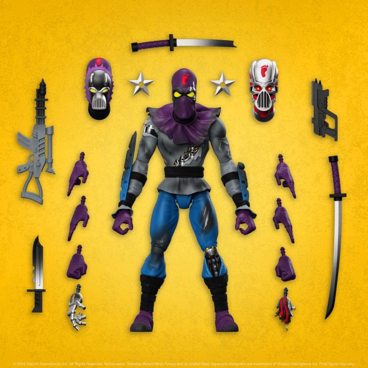 Teenage Mutant Ninja Turtles ULTIMATES! Foot Soldier (Battle Damaged) Action Figure Gallery Image 3