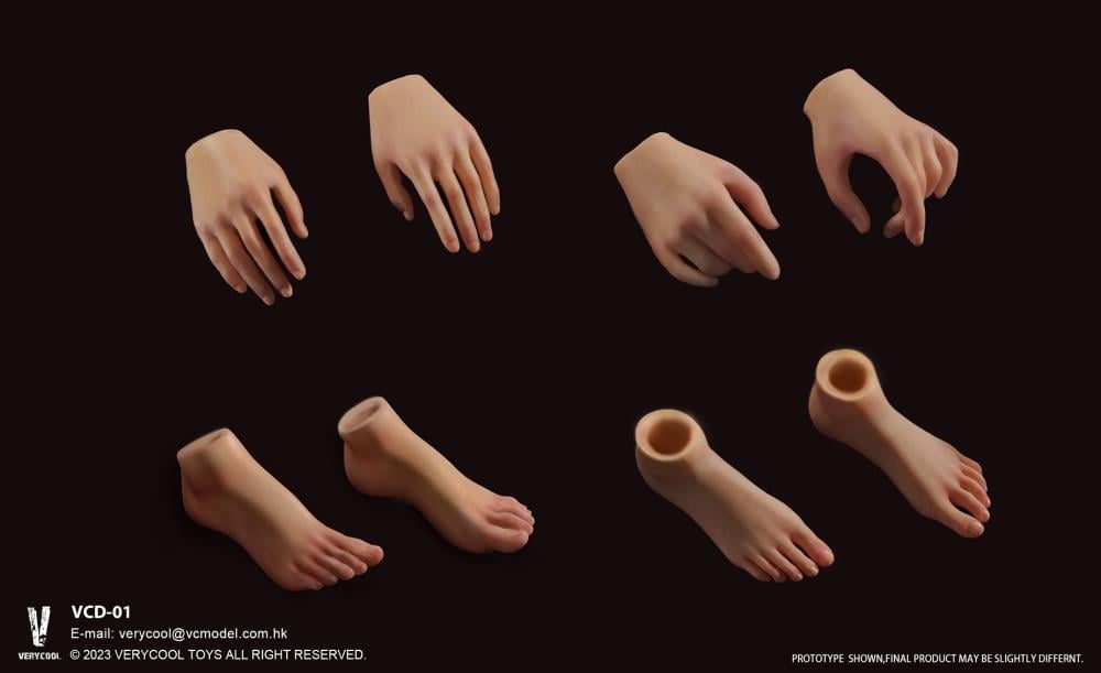 Universal Female 1/6 Scale Medium Bust Body (VCD-01B Regular Complexion) Gallery Image 14