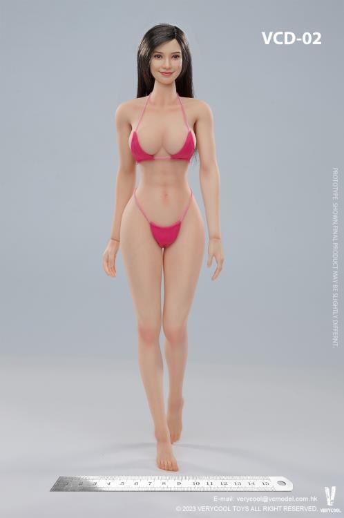 Universal Female 1/6 Scale Medium Bust Body with Feet (VCD-02A Fair Complexion) Gallery Image 4