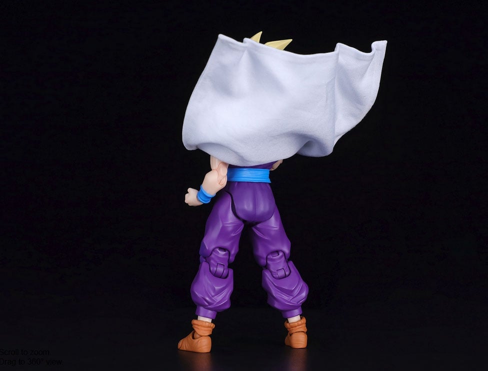 Dragon Ball Z S.H.Figuarts Super Saiyan Gohan (The Warrior Who Surpassed Goku) Action Figure Gallery Image 14