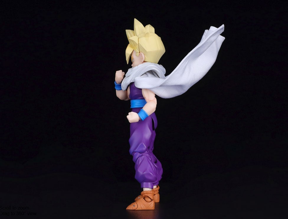 Dragon Ball Z S.H.Figuarts Super Saiyan Gohan (The Warrior Who Surpassed Goku) Action Figure Gallery Image 15