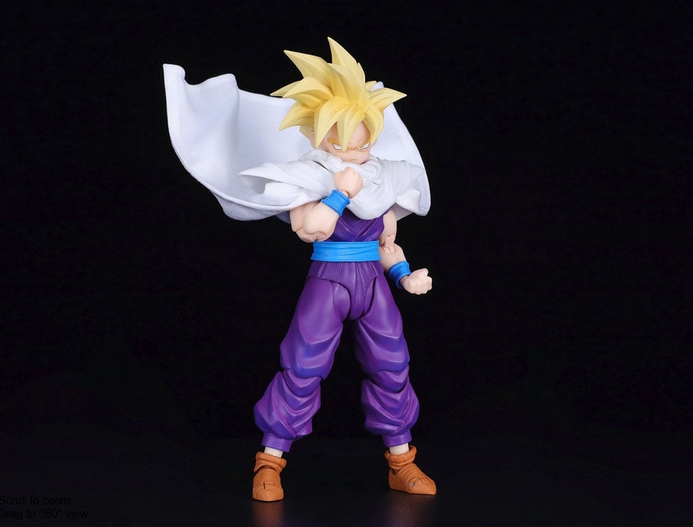 Dragon Ball Z S.H.Figuarts Super Saiyan Gohan (The Warrior Who Surpassed Goku) Action Figure Gallery Image 11